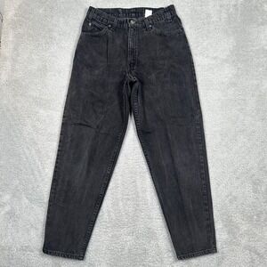 Vintage Levis 560 Jeans Mens 34x30 Black Denim Loose Fit Tapered Made USA 90s